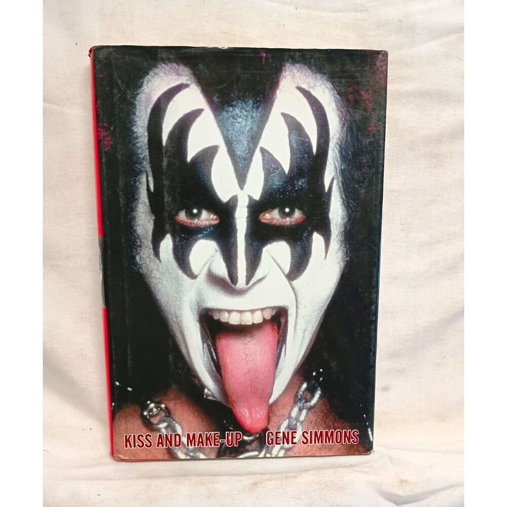 Gene Simmons - Kiss and Make-Up (2001, Hardcover) KISS Rock Autobiography